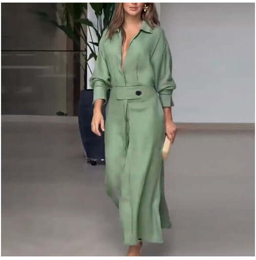 Maxi Shirt Dress