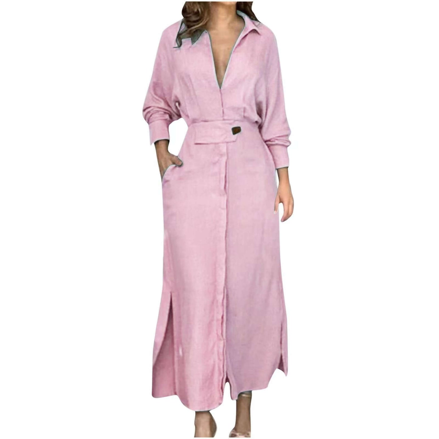 Maxi Shirt Dress