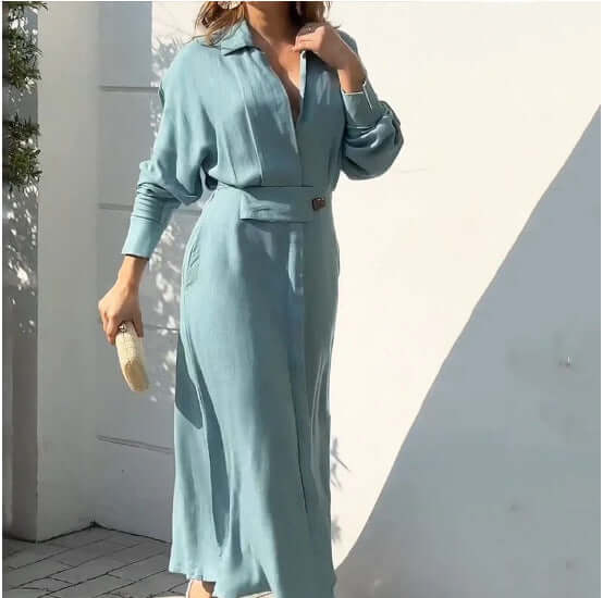 Maxi Shirt Dress