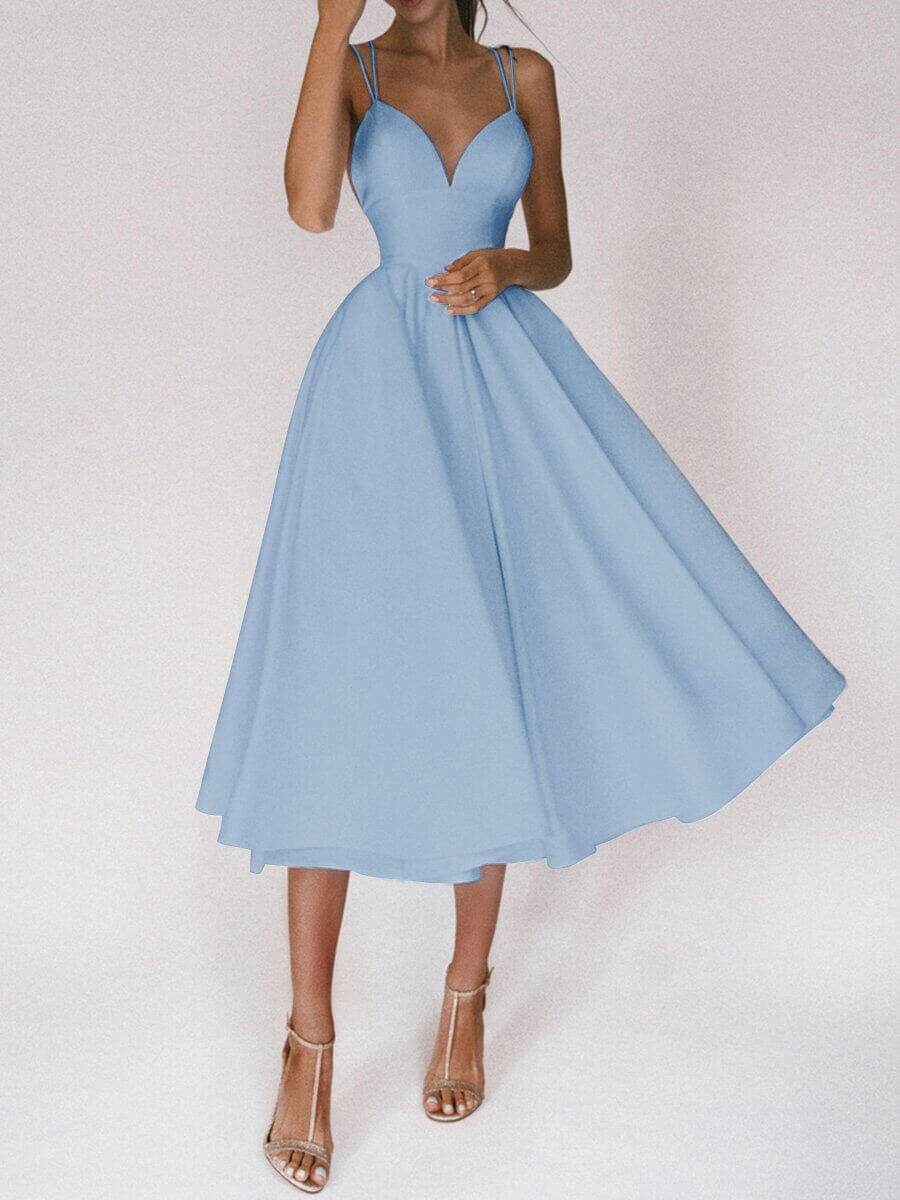 A-Line Long Summer Dress